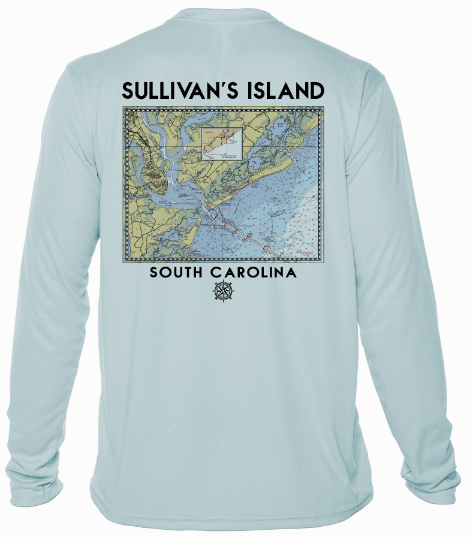 Sullivan's Island Map Rashguard