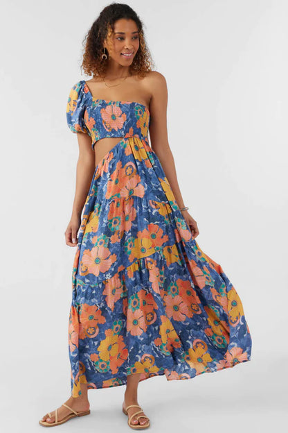 Aya Jadia Floral Maxi Dress