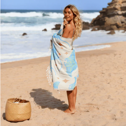 Sand Cloud Turkish Towel Sea Devils