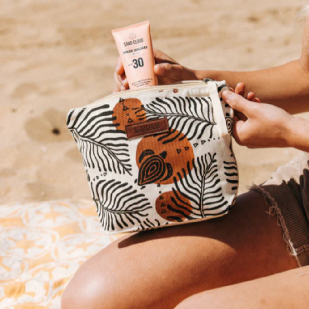 Sand Cloud Zipper Pouch