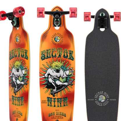 9er Mini Fractal Longboard