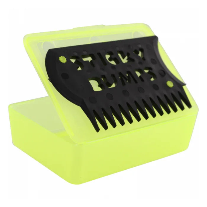 Sticky Bumps Wax Box & Comb