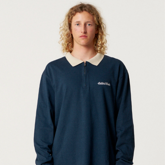 Sun Cured 1/4 Zip Rugby