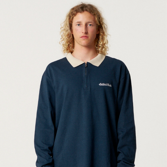 Sun Cured 1/4 Zip Rugby