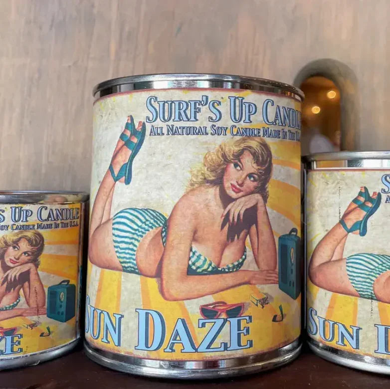 Pint Vintage Paint Can Candle