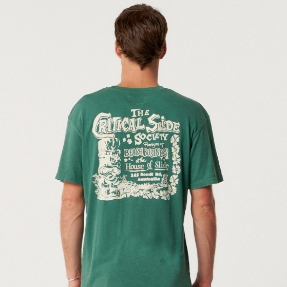 Tiki Tee Critical Slide Society