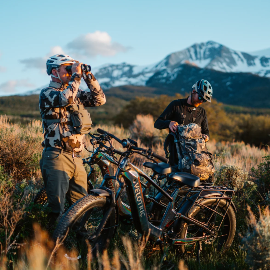 Fat-tire hunting electric bike