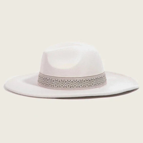 Western Intricate Boho Strap Cowboy Hat