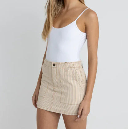 Willa Stripe Mini Skirt