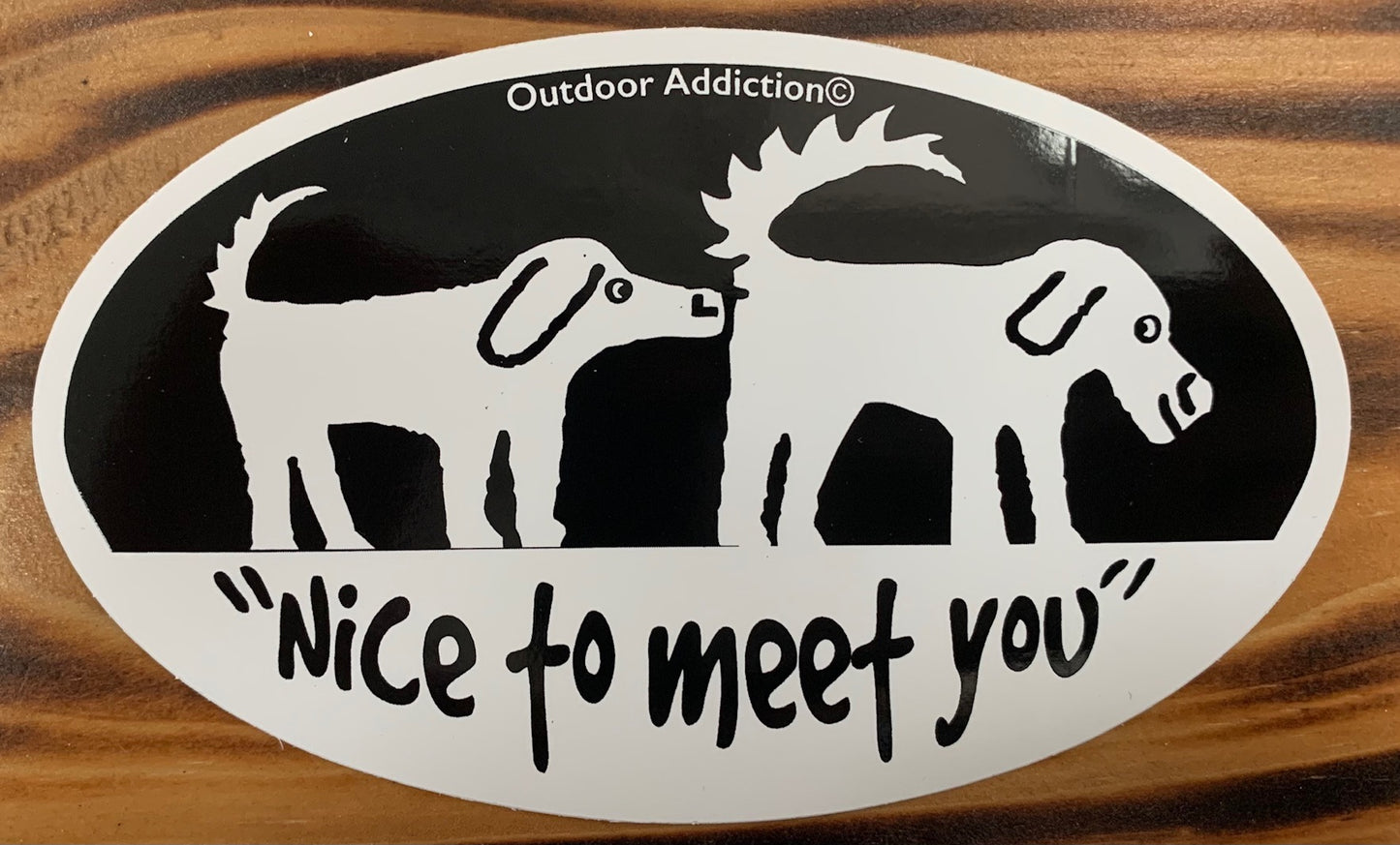 Outdoor Addiction Stickers, Small