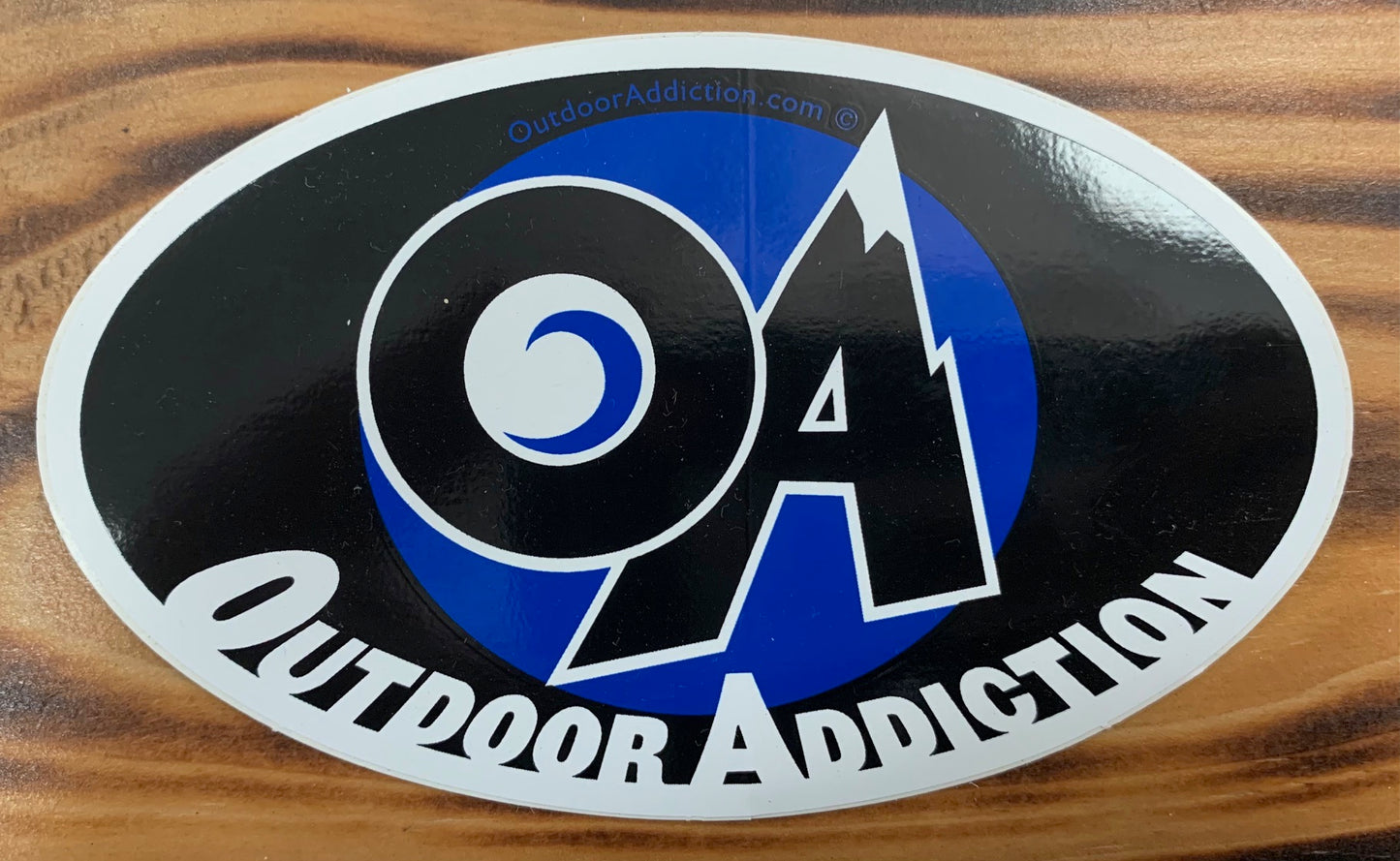Outdoor Addiction Stickers, Large