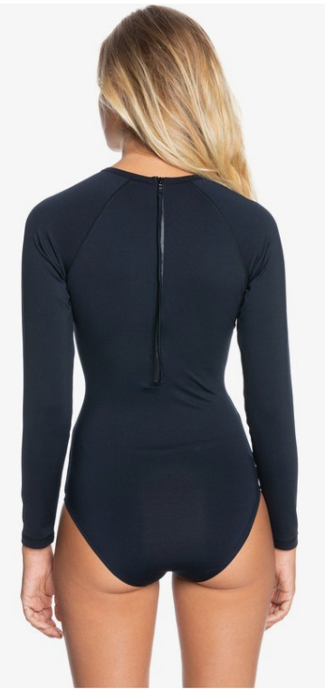 Essentials Long Sleeve One Piece Swimsuit