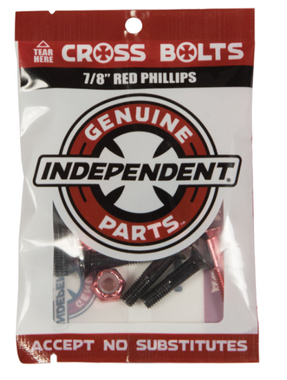 7/8"  Phillips Red Cross Bolts